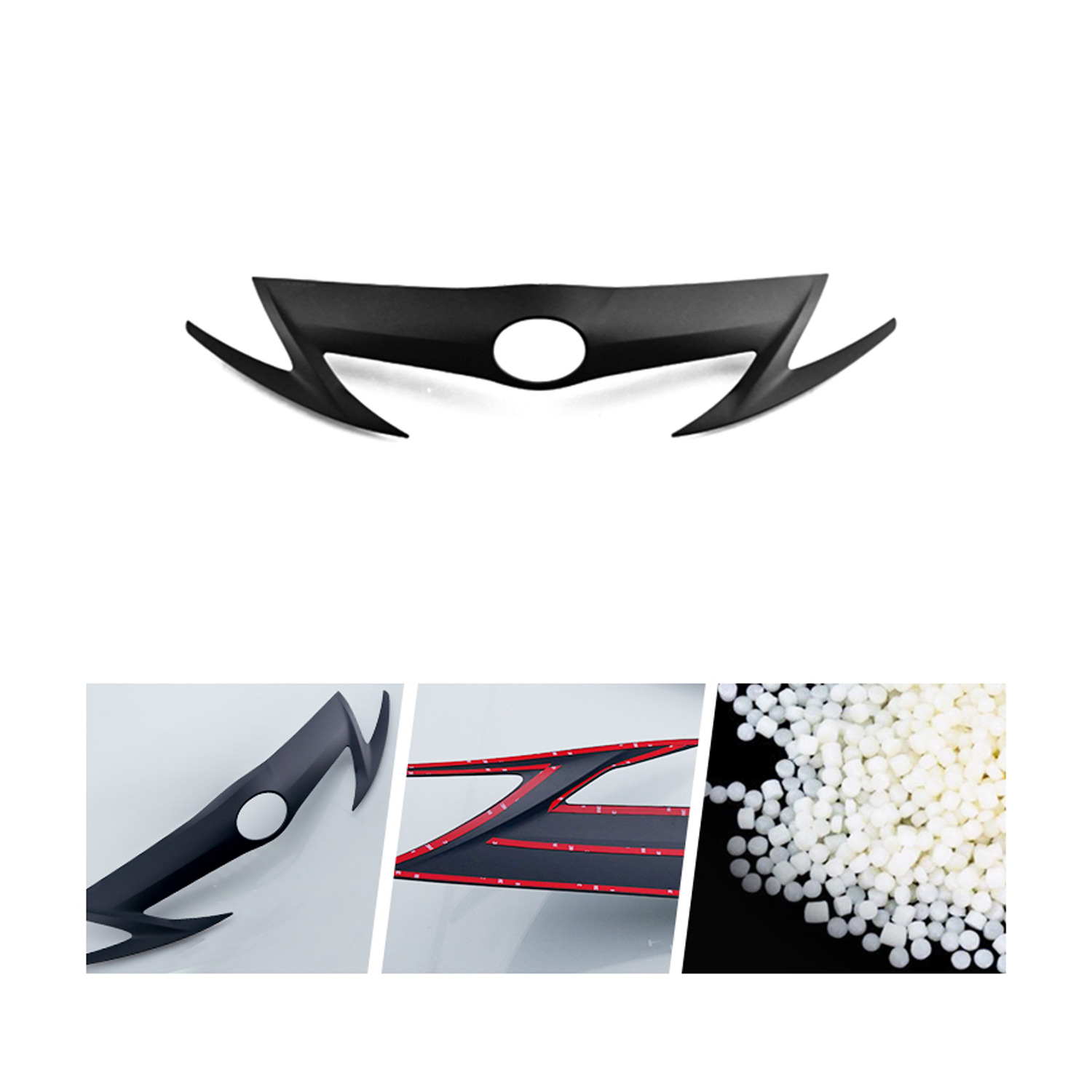 TXR es adecuado para Toyota Toyota Prius Prius, accesorios especiales para molduras de cubiertas modificadas de bloques de arena para automóviles