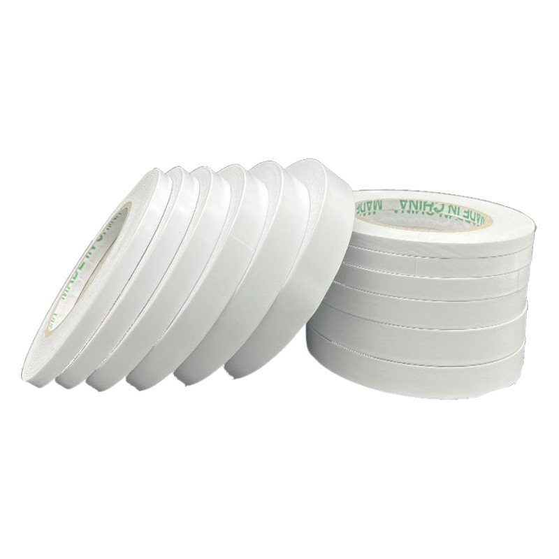 Alta viscosidad de fusión en caliente de doble cara adhesiva estudiante de papelería de oficina hecha a mano blanco transparente desmenuzado de doble cara adhesivo de fábrica al por mayor