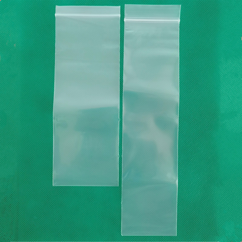 11 * 90c special specification thin strip self-sealing bag pe transparent long sealing bag square sealing bag chain plastic bag