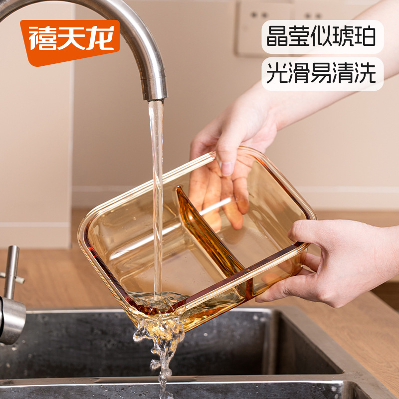 禧天竜家庭用の厚い弁当箱は多格の弁当箱を分けます。|undefined