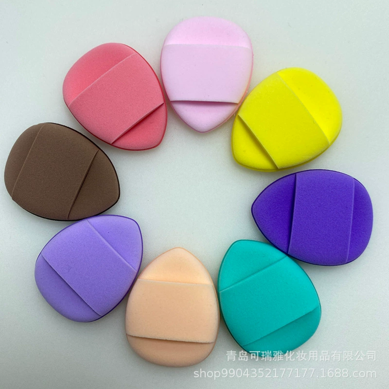 Пальцы пуховые кончики пальцев маленькие тапочки пуховки mini большой палец воздушный консилер маленький губка для макияжа небольшие пуховки оптом