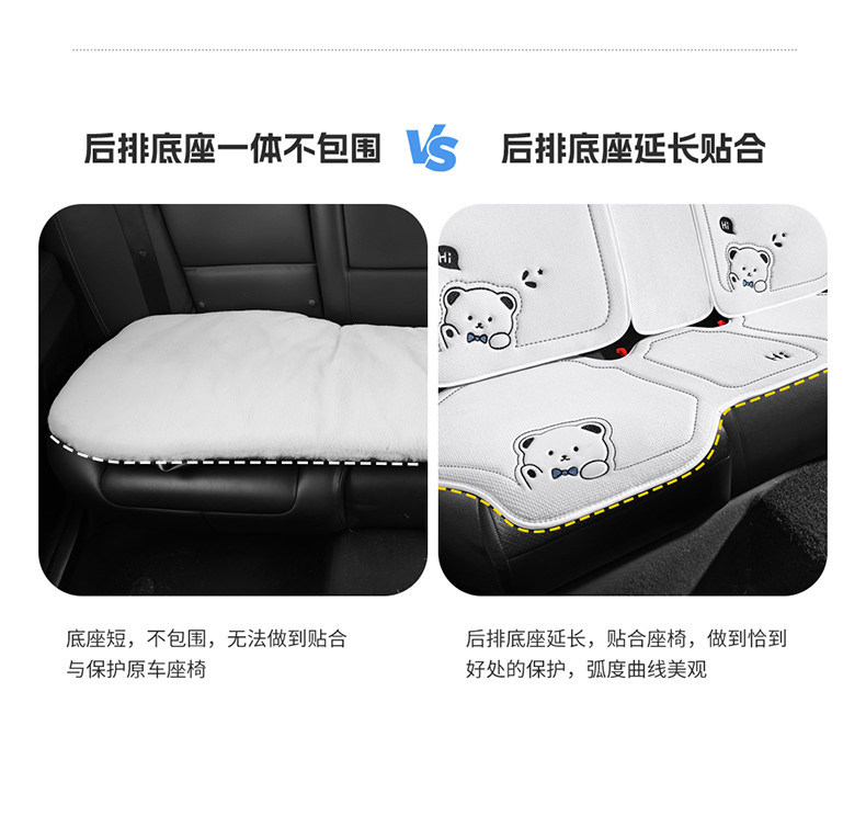 Suitable for 2026 new model car seat cushions, universal seat pads for all seasons, rear seat cushions, seat covers