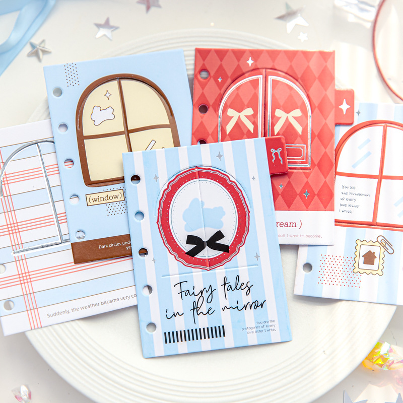 Mr. Paper 3D con formas especiales M5 página divisoria Anónimo, creatividad y diversión, página divisoria de cuenta manual coreana, tarjeta pequeña de papel