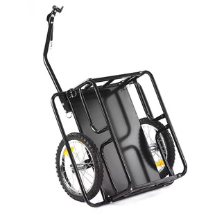 Can Be Used for Outdoor Camping, Travel, Traction, Folding Bicycles, Portable Rear Hanging Method, Cargo Loading Two-Wheeler