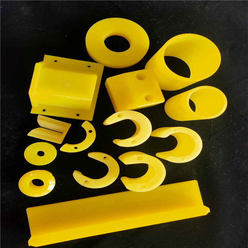 聚氨酯制品加工 澆築PU聚氨酯件緩沖墊塊 非標定制聚氨酯異形件