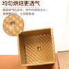 Baked toast mold without sticky belt covering mini water cubic cubic cubic water ripple toast box