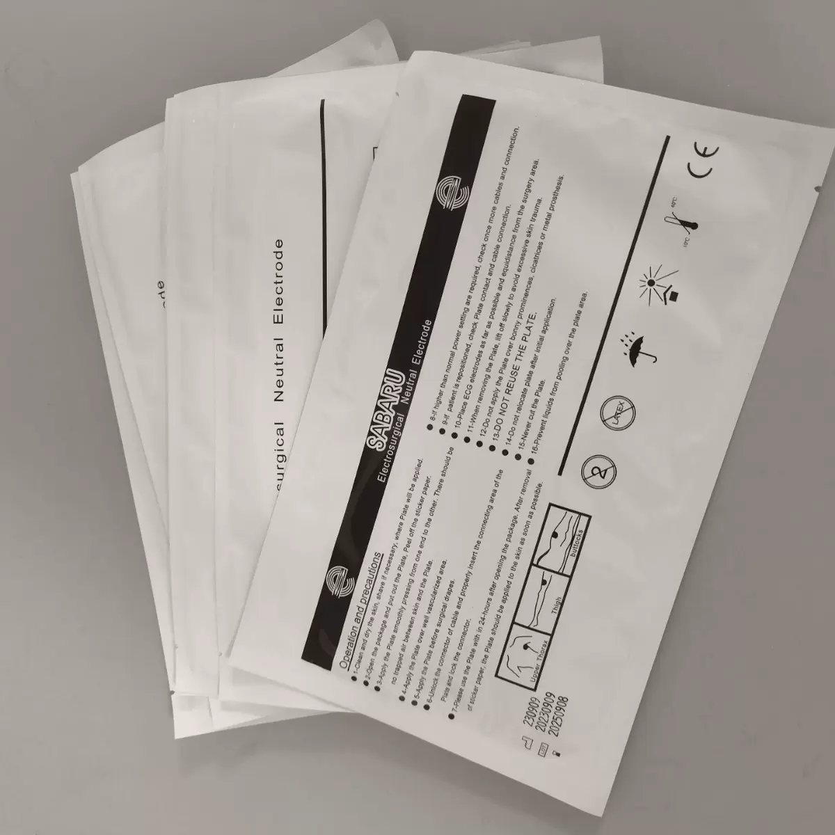 美容仪器耗材负极片大白肌眼部抗衰大师胶原枪热单玛极吉粘贴通用