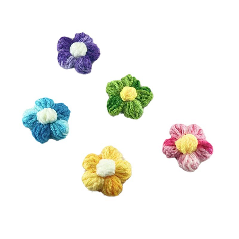 Плетёная hair accessory, сумка, декорации, градиент, цветочная, handmade