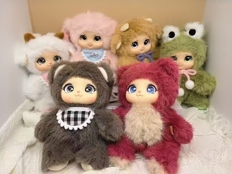 かわいいインターネット有名人のビニール人形ペンダントぬいぐるみ人形スクールバッグペンダントキーホルダー人形|undefined