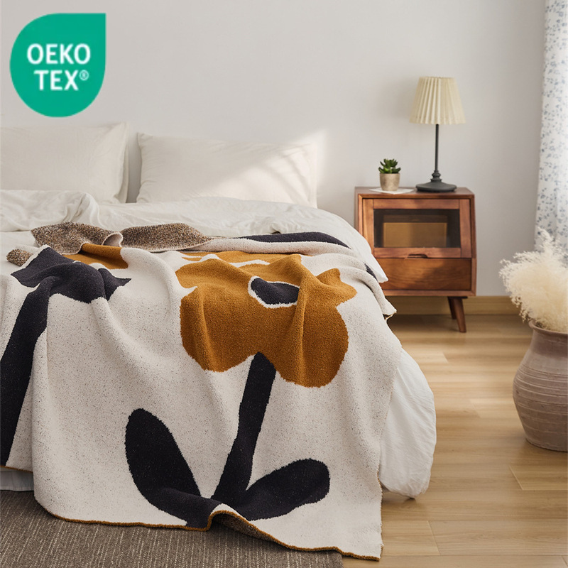 Textile knitted duvet, sofa, wholesale