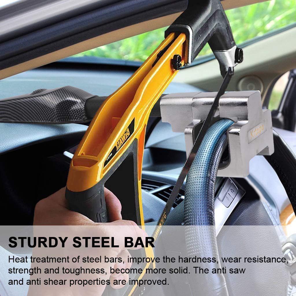 Car Steering Wheel Anti-Theft Alarm Lock T-Type Lock