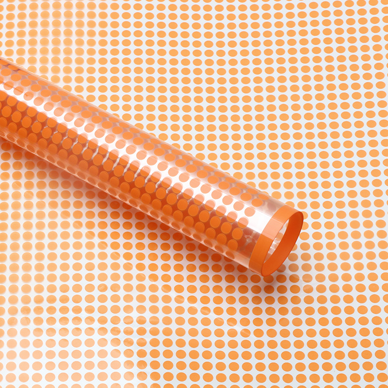 Huaxi bordes vidricola OPP punto de amor flor embalaje de papel de película de color flor florista ramo de flores