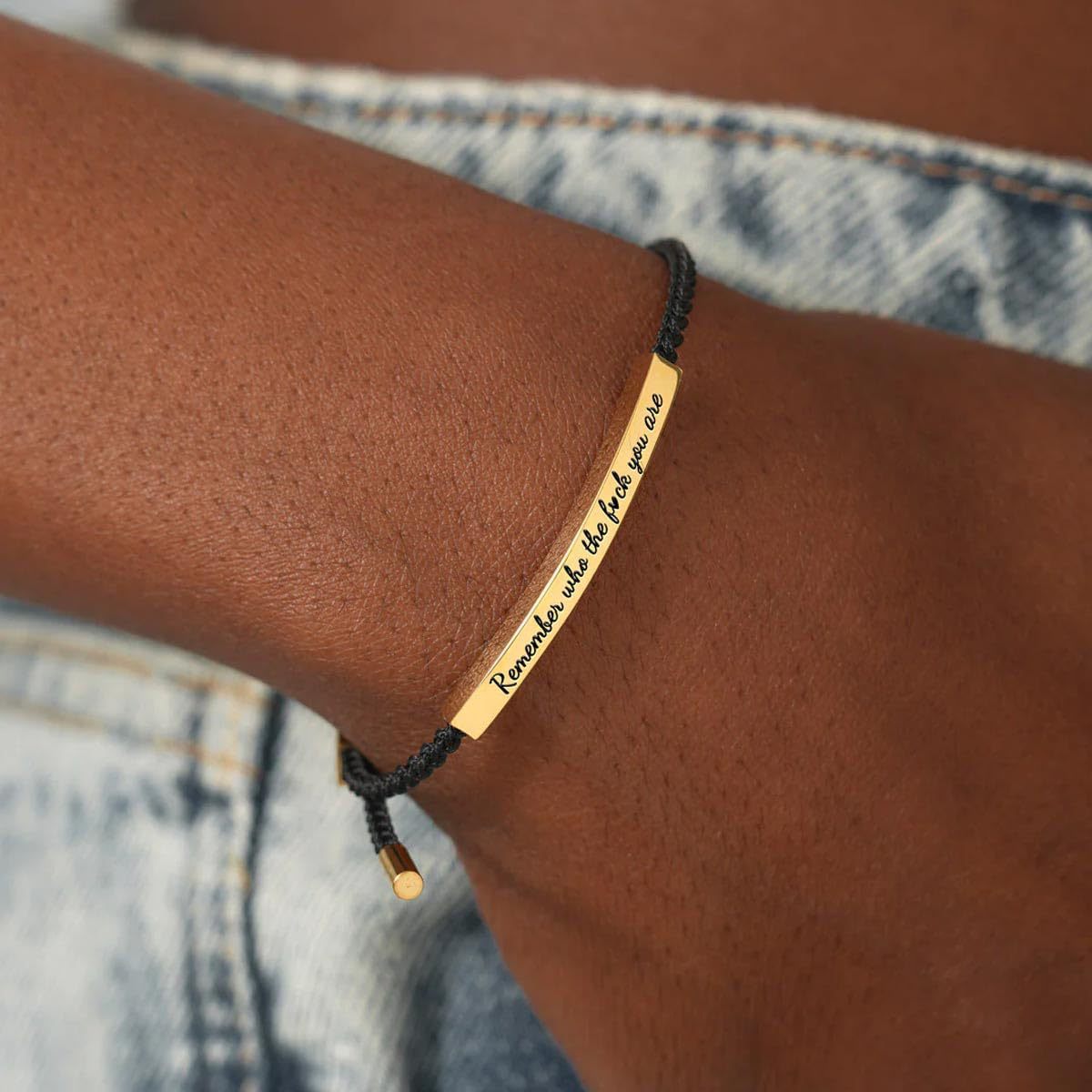 Cross-Border Amazon Stainless Steel Engraved Inspirational Woven Bracelet Adjustable Bracelet for Men and Women Personalized Trendy Jewelry