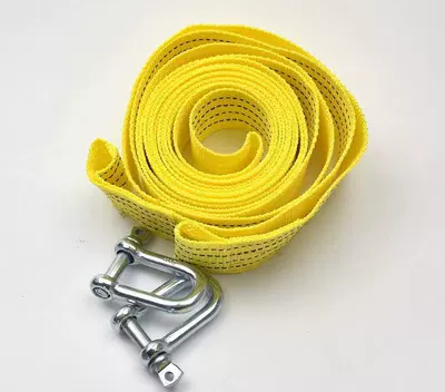 Car Rescue Tow Rope Traction Rope Off-road Vehicle Car SUV Trailer Rope Car Tools 6T Trailer Rope (Trailer rope/net/strap) - 3m-single-layer-u-type