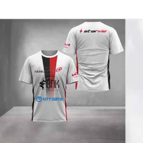 Quick-dry padel tennis t-shirt, comfortable and breathable, crew neck short-sleeve apparel from the source factory Quick-dry padel tennis t-shirt, comfortable and breathable, crew neck short-sleeve apparel from the source factory