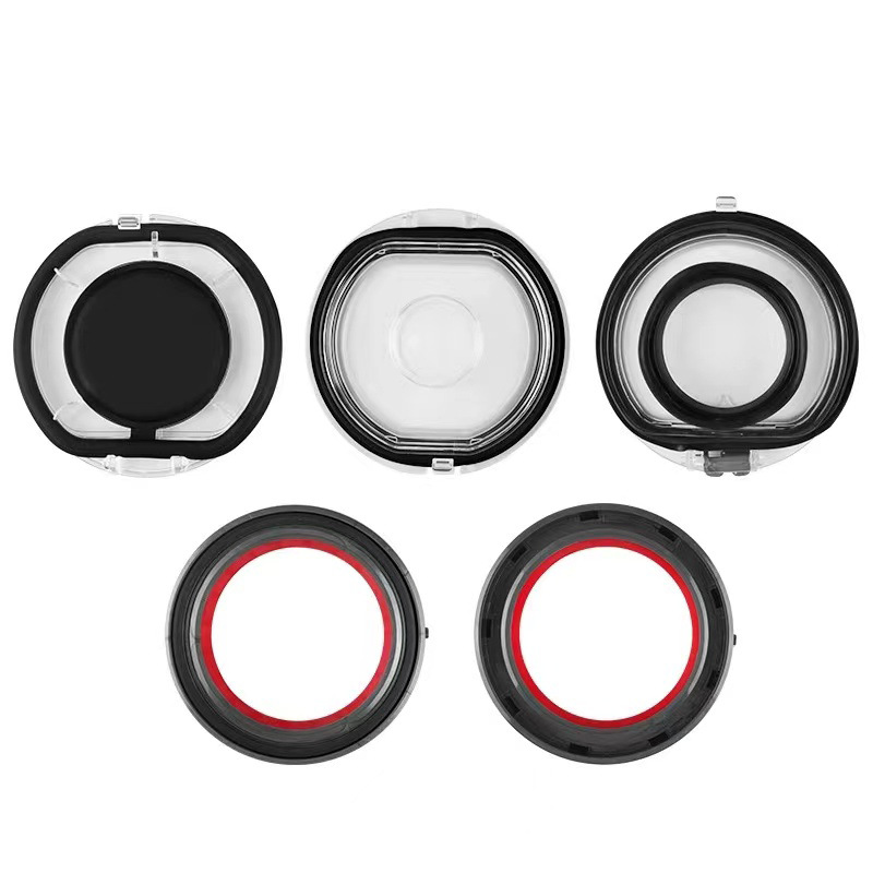 Adecuado para Dyson aspiradora polvo colección cubo V6 inferior cubierta sello anillo V8V10 sellado anillo de goma accesorios V11 posición de la tarjeta superior