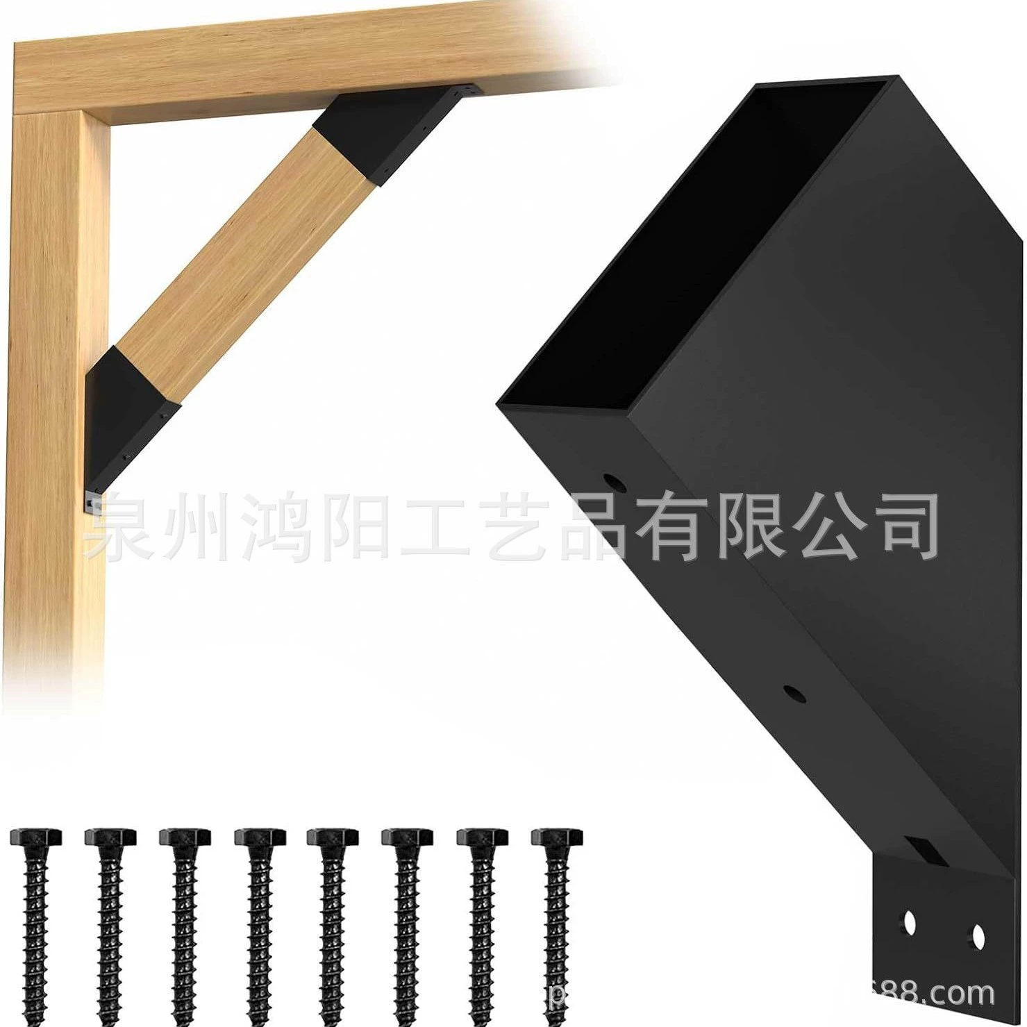 Беседка кронштейн 45 градусов угол опора рама тяжелых деревянных колонн разъем кронштейн наружной ржавчины перголы кронштейн