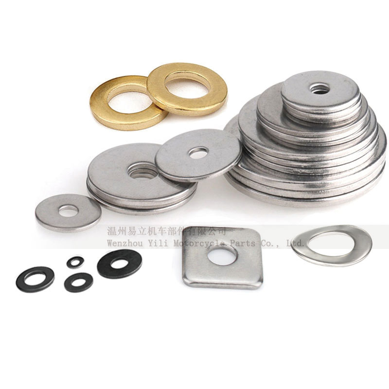 汽摩配304/316/201/310不锈钢紫铜平垫片角阀来图来样做国标垫圈