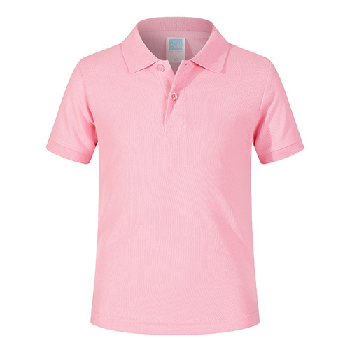 Guangzhou Cang Summer suelta color sólido rey 220g polo de manga corta de algodón puro ropa de trabajo personalizada para padres e hijos para hombres