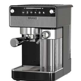 适用20BAR意式全自动咖啡机家用高压蒸汽奶泡花式咖啡机