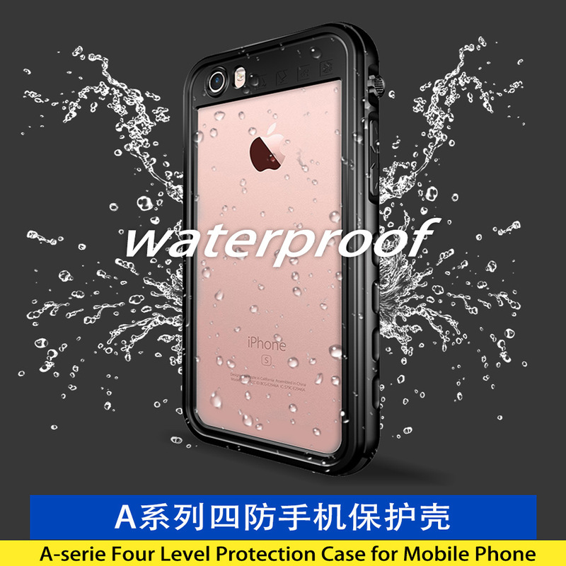 Suitable for Apple iPhonese3 waterproof mobile phone case 2020 four-proof protective case 7/8plus all-inclusive anti-fall diving