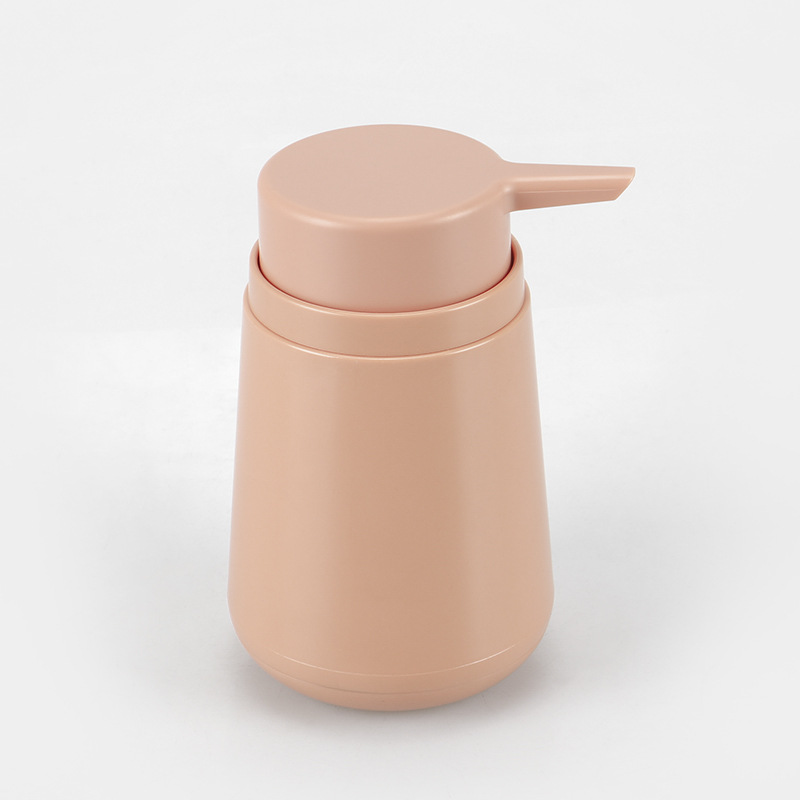 Color sólido nuevo baño de plástico suministros de cuatro piezas conjunto enjuague bucal cepillado rack hogar caja de jabón Baño de almacenamiento cubierta de baño