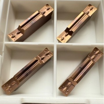 数控车床切槽机刀粒 硬质合金数控刀片 切断切槽刀片 PVD涂层现货