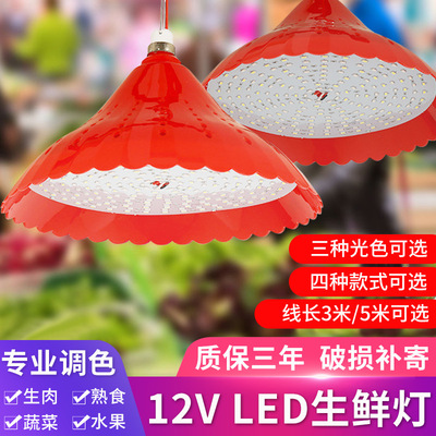 LED生鲜灯猪肉灯低压15-85V水果灯熟食卤菜灯海鲜鲜肉灯超市照明