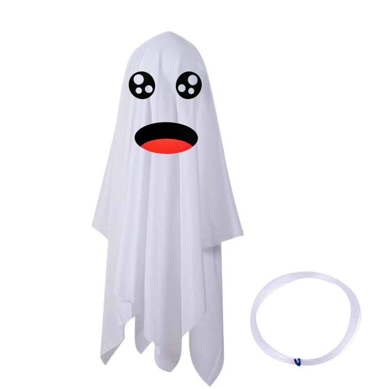 Colgante fantasma de Halloween Decoración de jardín de Halloween Linterna Suministros de fiesta Decoración de escena Colgante de decoración de calabaza