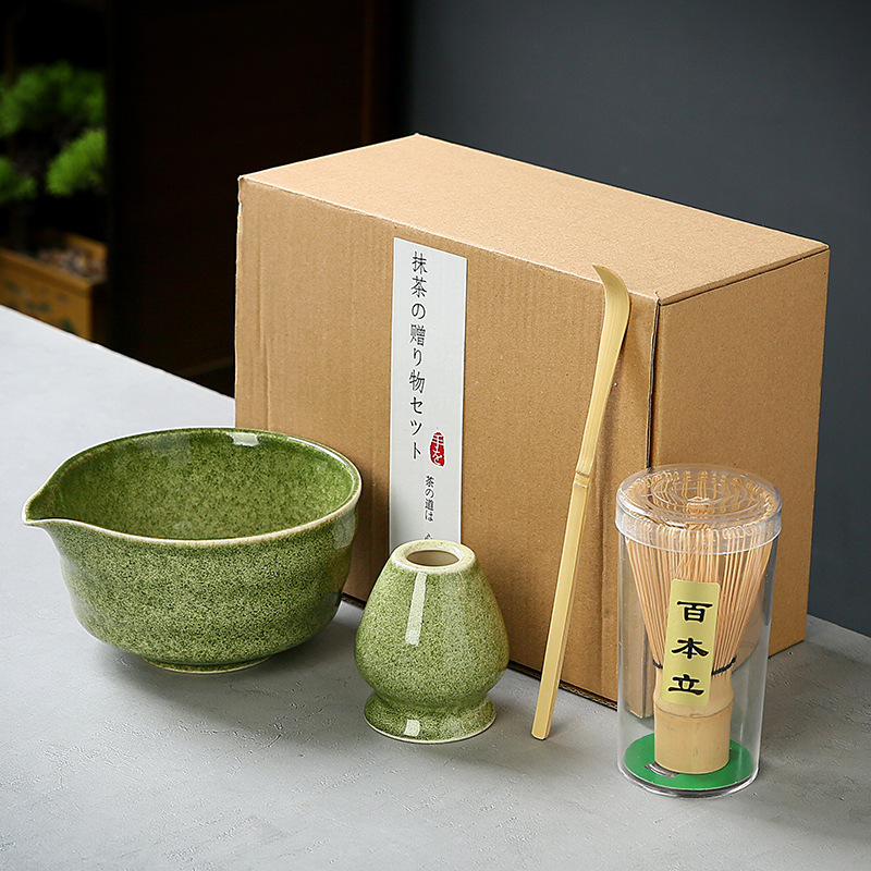 Cepillo de té de matcha de 100 centavos de matcha