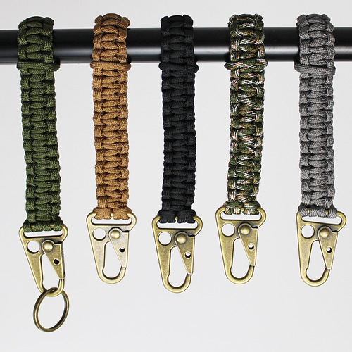 Cross-border new style mountain climbing buckle hanging rope creative handmade umbrella rope camping tent emergency eagle claw buckle outdoor hook 