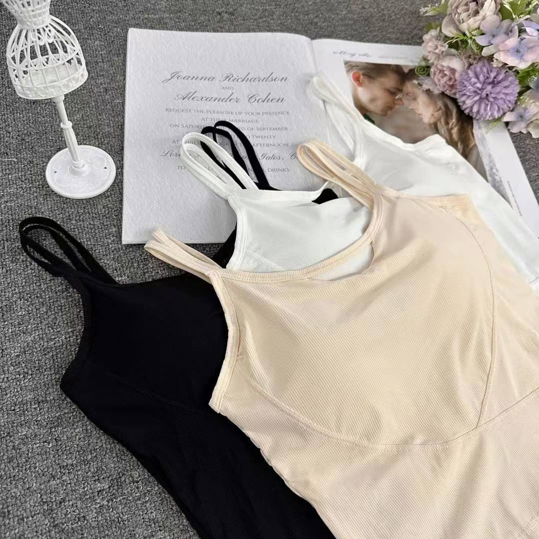 Nuevo algodón largo de alta calidad chaleco de mujer sin anillo de acero bra de yoga ropa interior deportiva mujer al por mayor