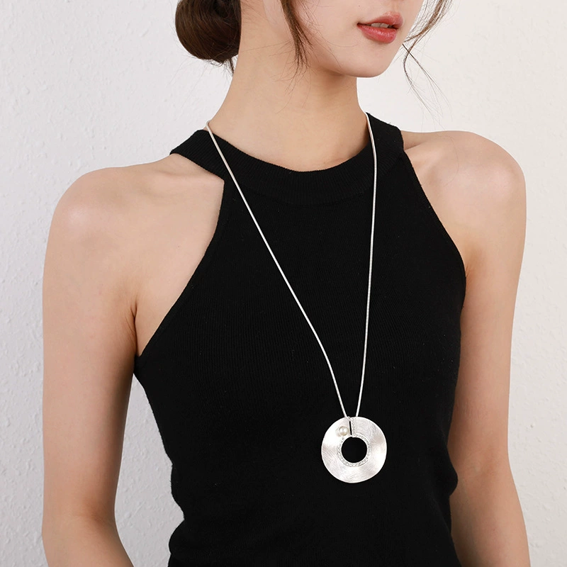 Длинный свитер, fashionable universal цепочка, ожерелье, Amazon