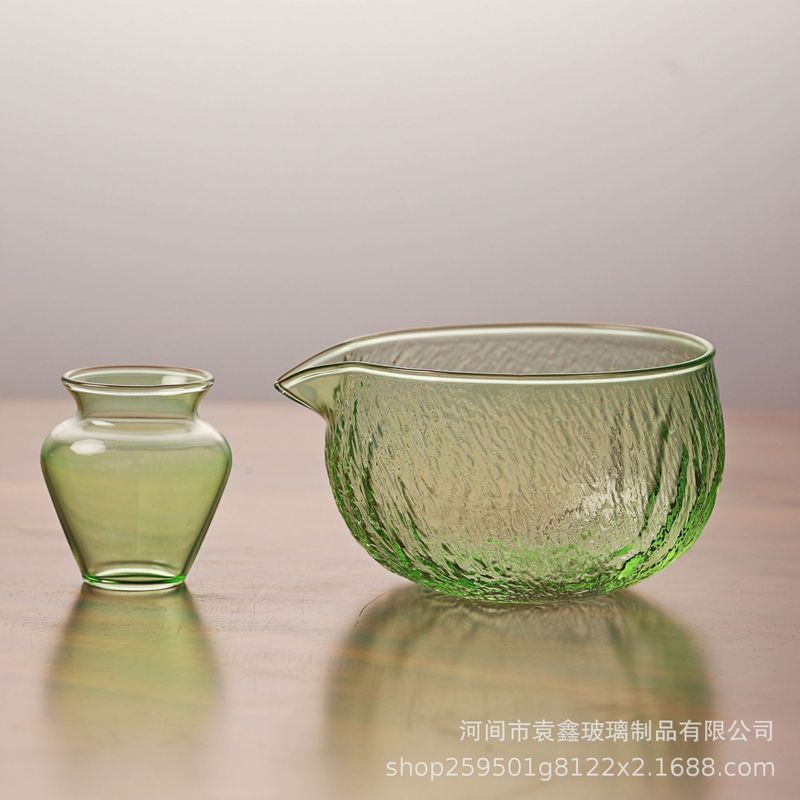 跨境专供 日式玻璃锤纹抹茶茶具套装茶筅抹茶刷百本立茶筅立组合|undefined