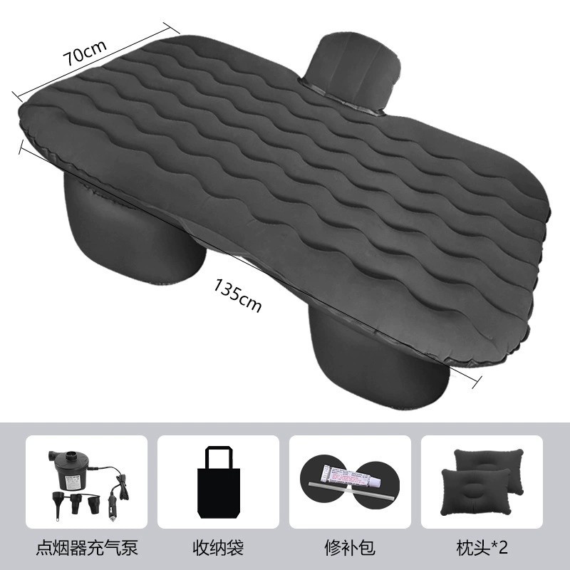 Sleeping Pad, Qìchē Vehicle-mounted inflatable bed - warrior-black