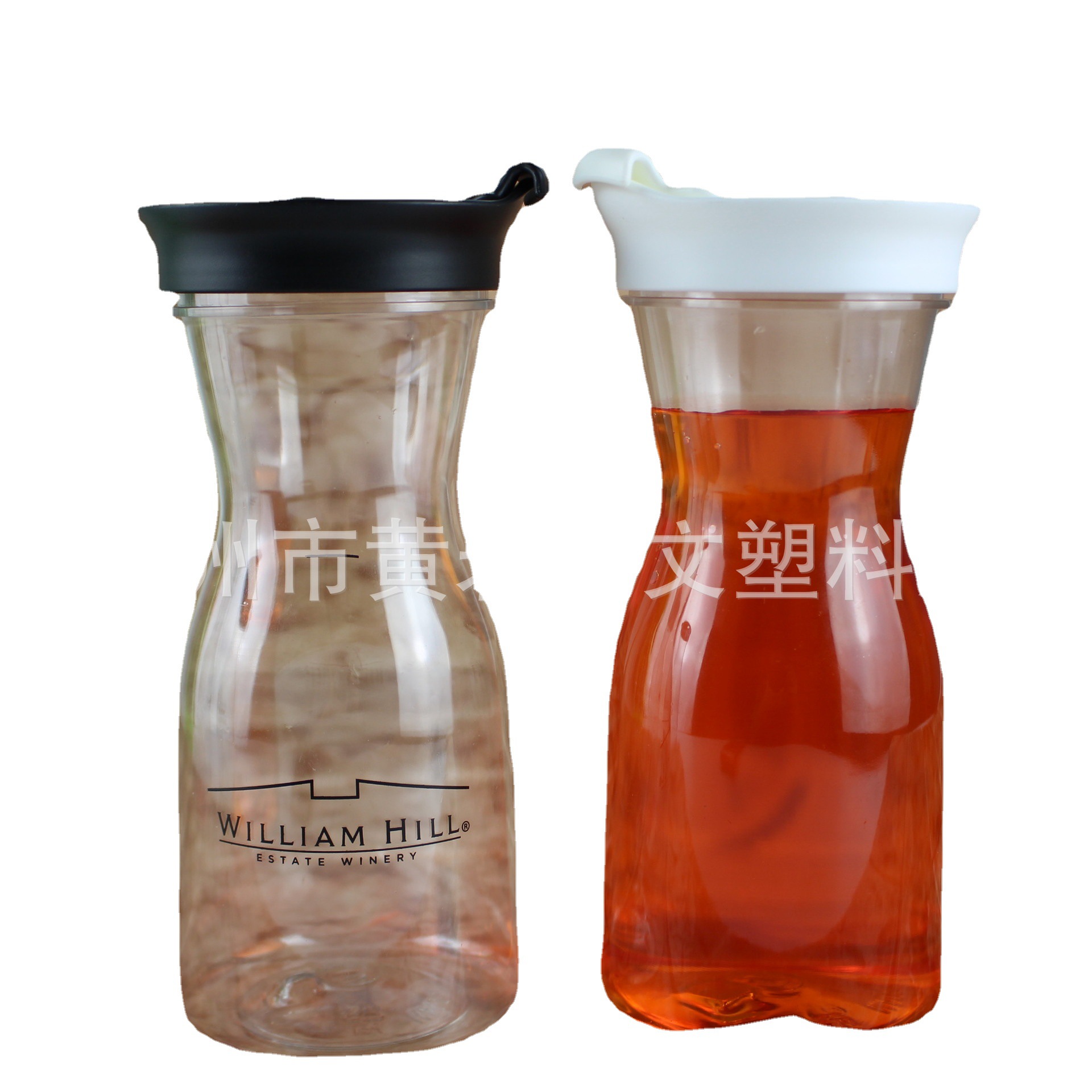 500ML果汁瓶 汽水瓶/KTV果汁壶 带logo迷你塑料随行杯