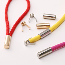 钢质扣尾夹运动裤腰带绳直筒吊钟夹子两件套帽子抽绳卡扣固定扣子