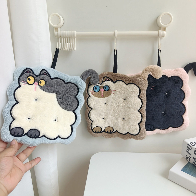 New cross-border supply: animal-themed hand towels, children's cartoon souvenirs, bathroom decoration, absorbent and quick-drying New cross-border supply: animal-themed hand towels, children's cartoon souvenirs, bathroom decoration, absorbent and quick-drying