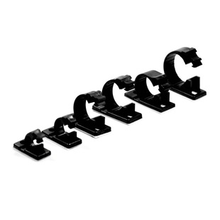 Source spot adhesive wiring fixing seat 4/6/8/10/11/12J thread clamp with screw hole