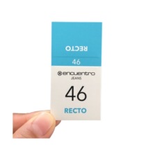 牛仔裤休闲裤腰卡 吊牌尺码商标服装辅料裤子腰卡