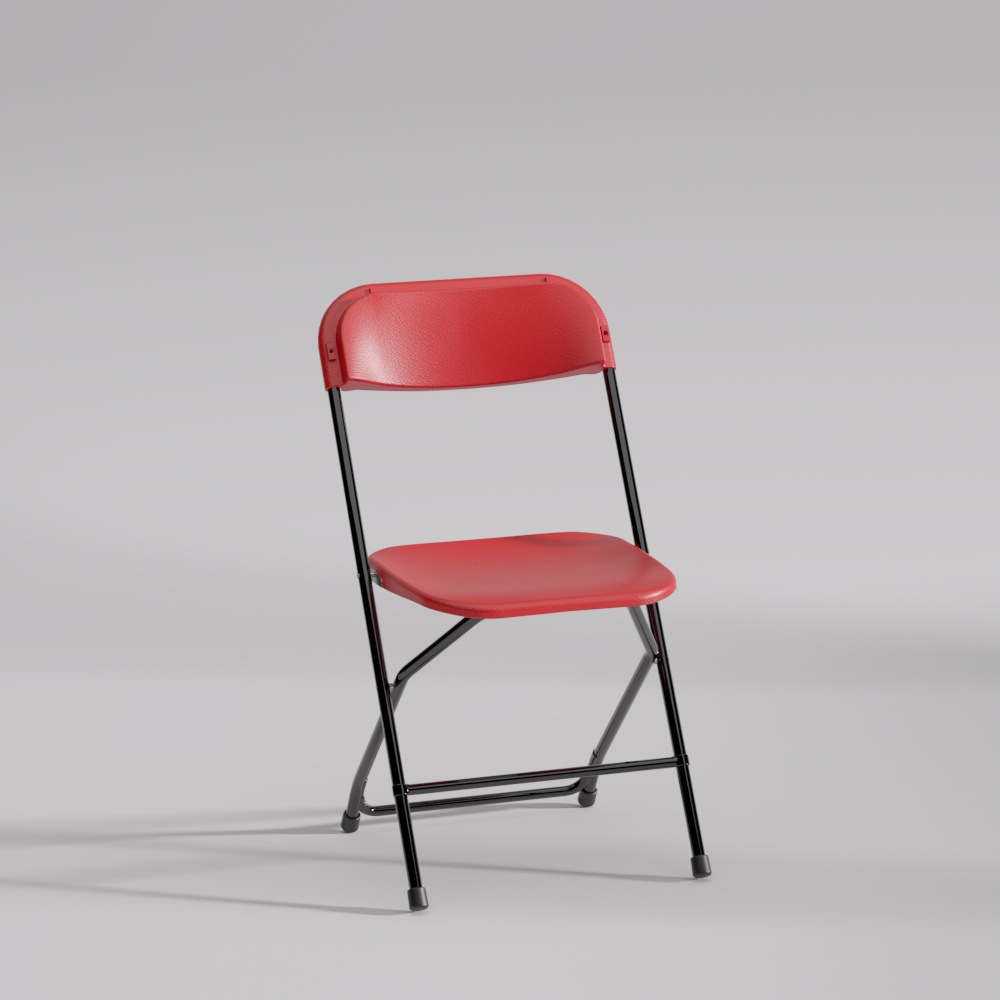 Silla plegable, portátil, respaldo ultraligero, silla de plástico, taburete simple, silla de entrenamiento, silla de oficina, silla de ocio de dormitorio para el hogar