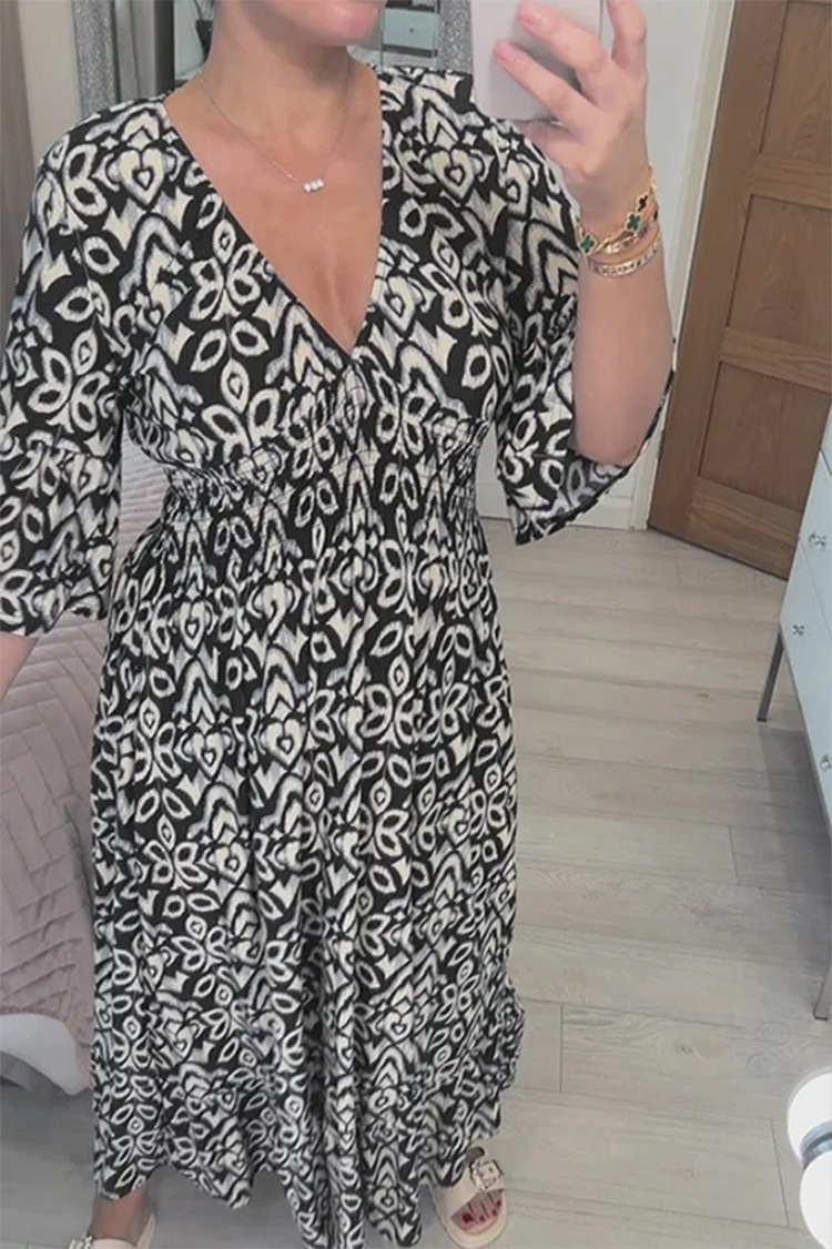 Robe à fleurs pour femmes, tenue de plage, vacances en bord de mer, ample, Joker_voghion.com