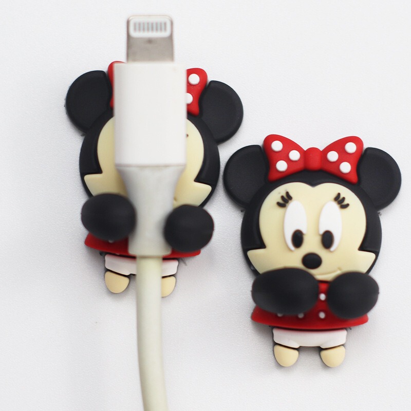 データケーブルストレージデスクトップホルダーかわいい漫画ケーブルオーガナイザーシームレスパンチフリーモバイル充電ケーブル固定クリップ|undefined