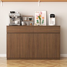 餐边柜家用餐边柜靠墙客厅木质柜子厨房橱柜靠墙一体置物柜茶水柜