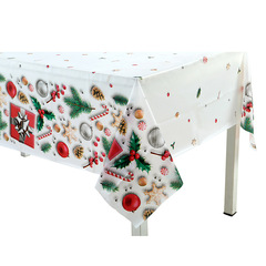 Amazon Cross-border New Christmas Tablecloth Festival Celebration Party Tablecloth American Home Christmas Decoration Tablecloth