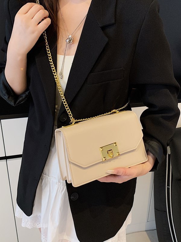 Bolsos para mujer 2025 nueva moda transfronteriza exquisita cadena de un solo hombro bolso cuadrado pequeño de lujo ligero de alta gama