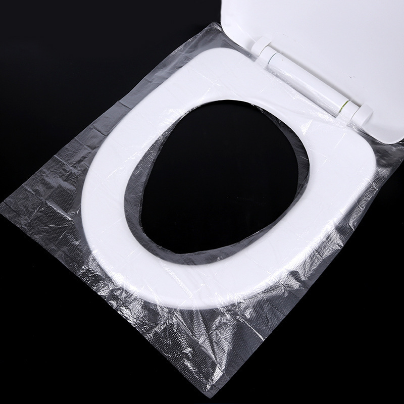 Wholesale disposable toilet seat covers for travel, business trips, single pack, waterproof, hygiene toilet paper covers