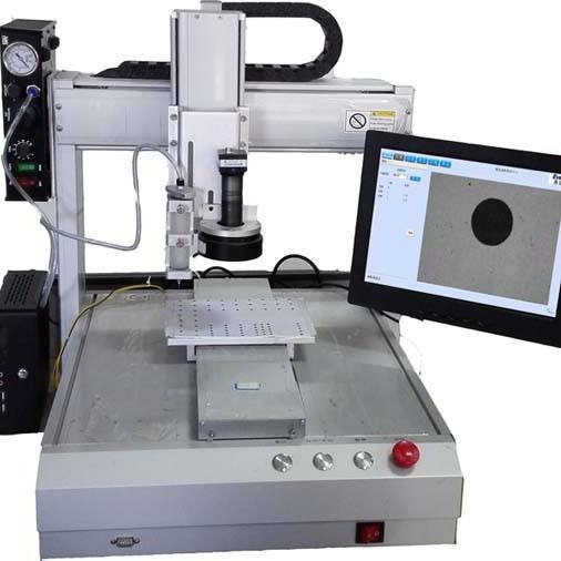 CCD视觉自动点胶机