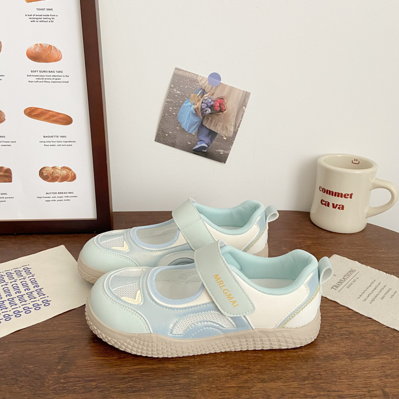 Velcro nicho zapatos de color para mujeres verano 2026 nuevo transpirable universal deportivo casual zapatos blancos para mujeres