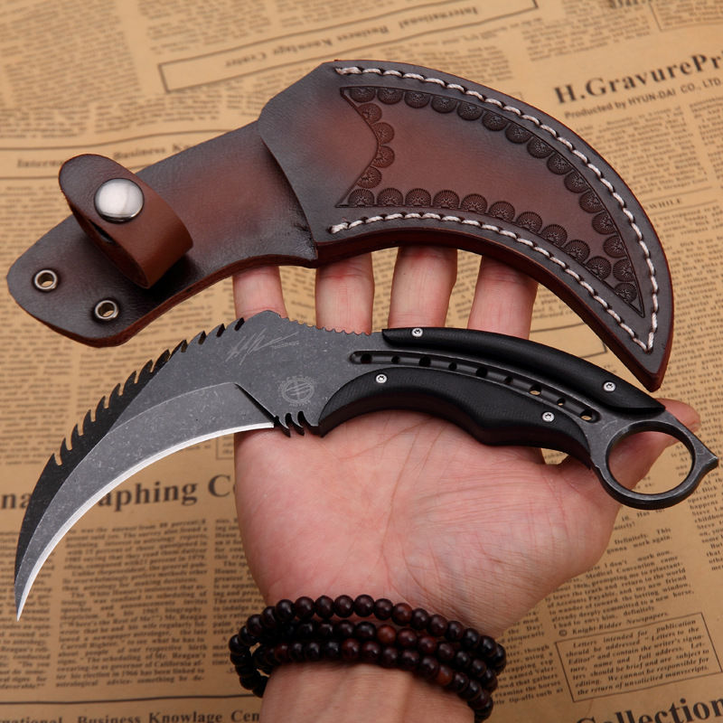 블랙 + 가죽 케이스